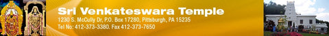 Sri Venkateswara Abhishekam @ Sri Venkateswara Temple, Pittsburgh, USA
